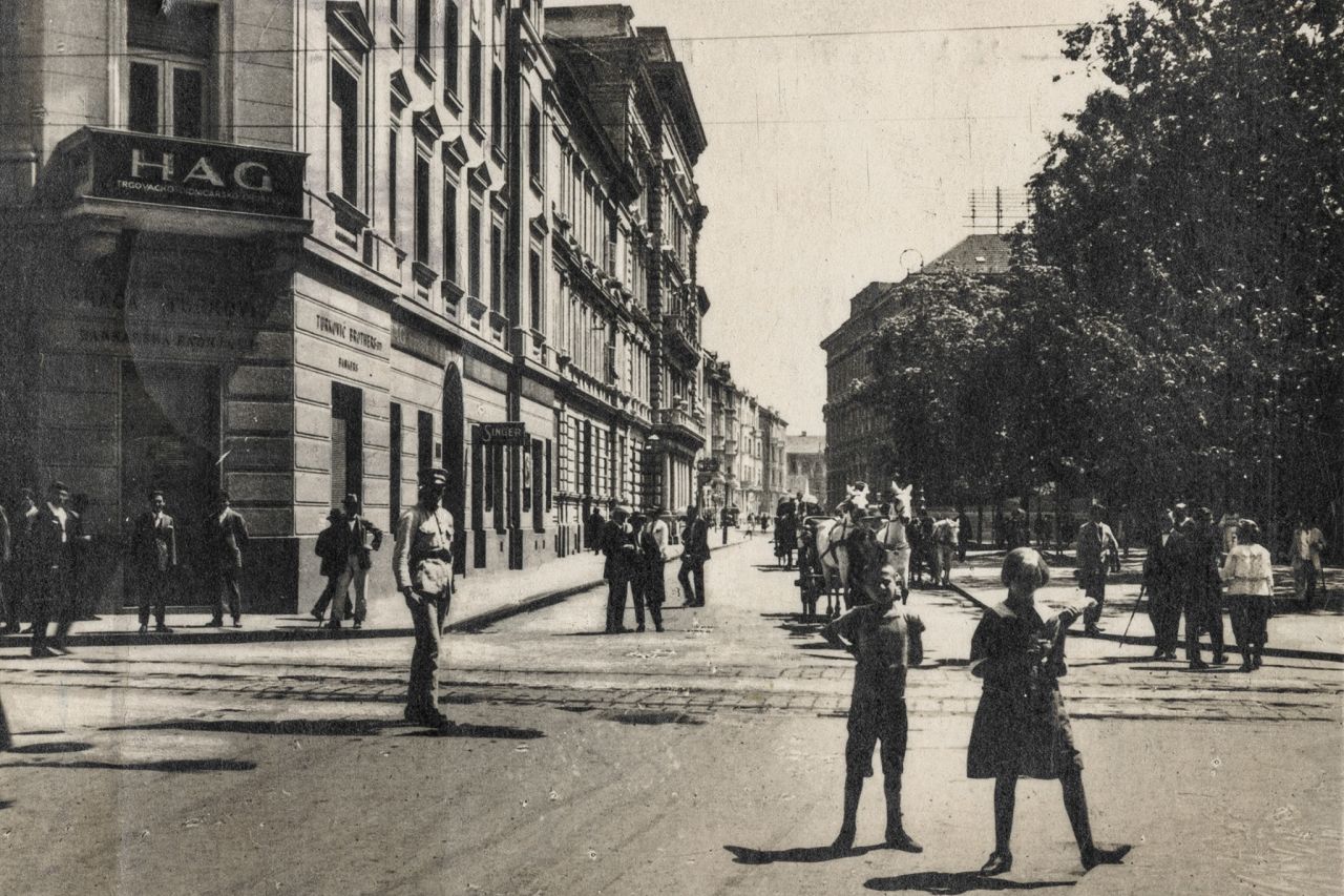 Zrinjevac oko 1925.-1930. godine